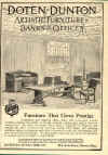 Dunton Furniture Ad 1914