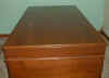 mahogany top
